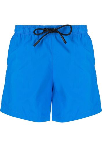 Marcelo Burlon County of Milan Badeshorts mit Kordelzug - Blau