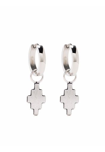 Marcelo Burlon County of Milan CROSS PENDANT EARRINGS SILVER NO COLOR - Silber