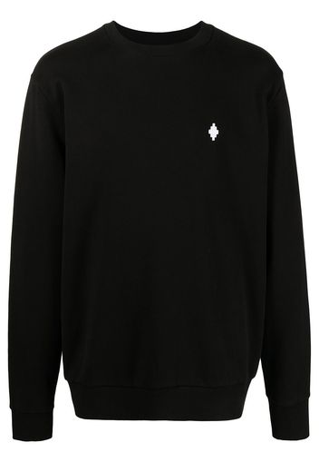 Marcelo Burlon County of Milan logo-print cotton sweatshirt - Schwarz