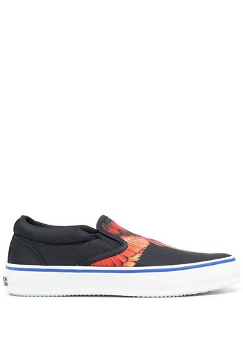 Marcelo Burlon County of Milan Wings slip-on sneakers - Schwarz