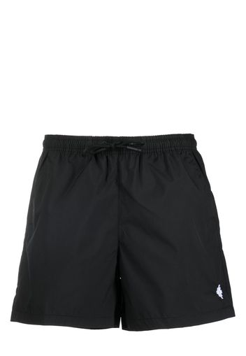 Marcelo Burlon County of Milan knee-length swimming shorts - Schwarz