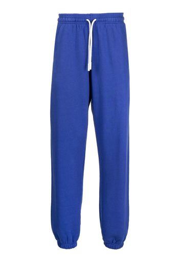 Marcelo Burlon County of Milan Cross tapered track pants - Blau