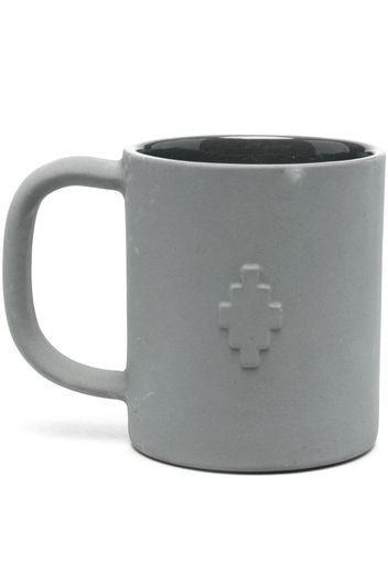 Marcelo Burlon County of Milan cross-detail porcelain mug - Grau