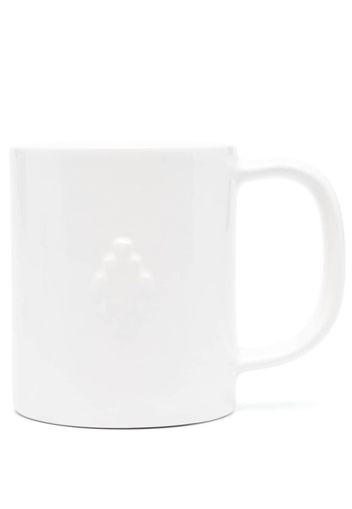 Marcelo Burlon County of Milan cross porcelain mug - Weiß