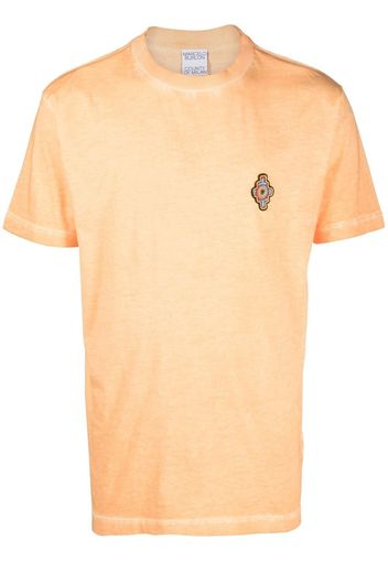 Marcelo Burlon County of Milan T-Shirt mit Sunset Cross - Orange