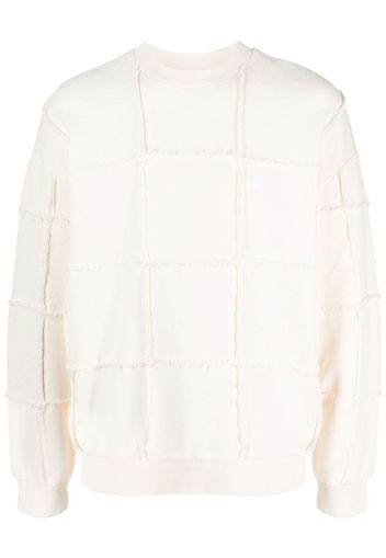 Marcelo Burlon County of Milan Cross Inside Out cotton sweatshirt - Nude