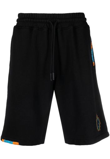 Marcelo Burlon County of Milan Stitch Cross track shorts - Schwarz