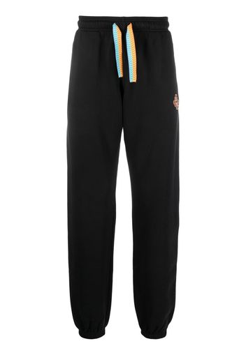 Marcelo Burlon County of Milan logo-embroidered track pants - Schwarz