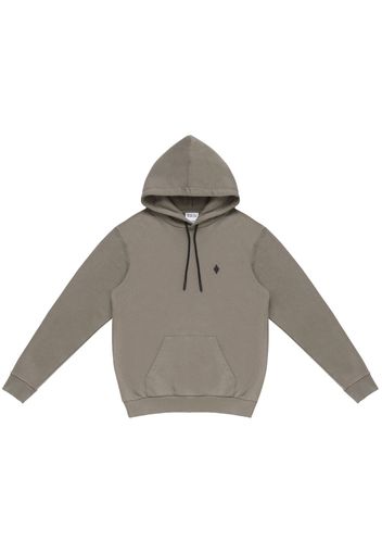 Marcelo Burlon County of Milan cross-embroidered hoodie - Grau