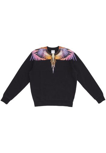 Marcelo Burlon County of Milan Icon Wings cotton sweatshirt - Schwarz