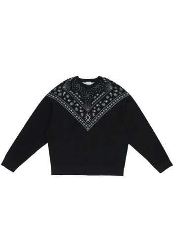 Marcelo Burlon County of Milan Pullover mit Bandana-Print - Schwarz