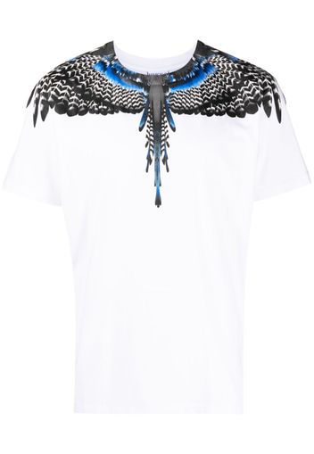 Marcelo Burlon County of Milan wings-print short-sleeve T-shirt - Weiß