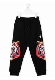 Marcelo Burlon County Of Milan Kids Jogginghose mit Tiger-Print - Schwarz