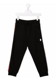 Marcelo Burlon County Of Milan Kids CROSS TAPE JOGGING PANT BLACK WHITE - Schwarz