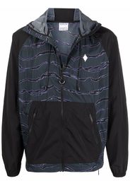 Marcelo Burlon County of Milan Windbreaker mit Camouflage-Print - Blau