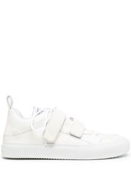 Marcelo Burlon County of Milan logo-print low-top leather sneakers - Weiß