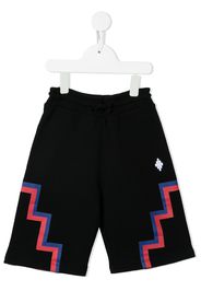 Marcelo Burlon County Of Milan Kids Joggingshorts mit Kreuz-Motiv - Schwarz