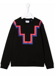 Marcelo Burlon County Of Milan Kids Sweatshirt mit Print - Schwarz