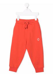 Marcelo Burlon County Of Milan Kids logo-print drawstring joggers - Rot