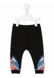 Marcelo Burlon County Of Milan Kids NB1_MULTICOL WINGS SWEATPANT BLACK MULTI - Schwarz