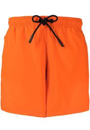 Marcelo Burlon County of Milan drawstring-waist swim shorts - Orange