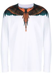Marcelo Burlon County of Milan Icon Wings long-sleeve T-shirt - Weiß