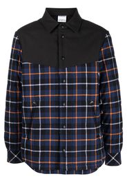 Marcelo Burlon County of Milan check-print padded shirt jacket - Schwarz
