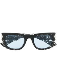 Marcelo Burlon County of Milan Calafate speckled sunglasses - Schwarz