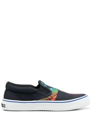 Marcelo Burlon County of Milan Wings-print slip-on sneakers - Schwarz