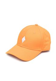 Marcelo Burlon County Of Milan Kids embroidered-logo baseball cap - Orange