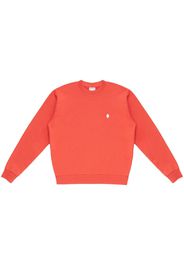 Marcelo Burlon County of Milan Sweatshirt mit Kreuz - Orange