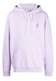 Marcelo Burlon County of Milan graphic-print cotton hoodie - Violett