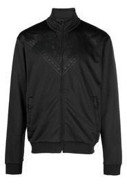 Marcelo Burlon County of Milan bandana-print track jacket - 1011 BLACK ANTHRACITE
