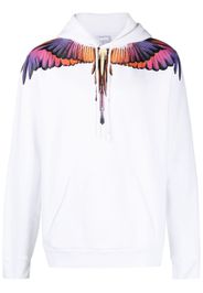 Marcelo Burlon County of Milan Wings-print organic-cotton hoodie - Weiß