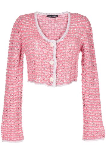 Marco Rambaldi Grob gestrickter Cardigan - Rosa