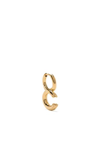 Maria Black Tula layered hoop earring - Gold