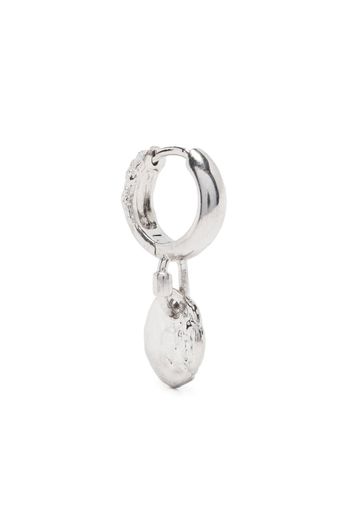 Maria Black Avani 9 drop huggie earring - Silber