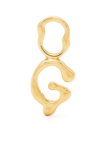 Maria Black Fluent letter G charm - Gold