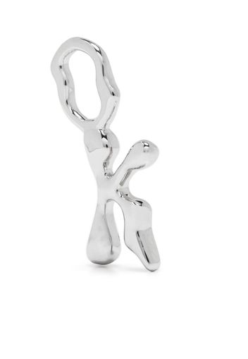 Maria Black Fluent Letter K silver charm - Silber