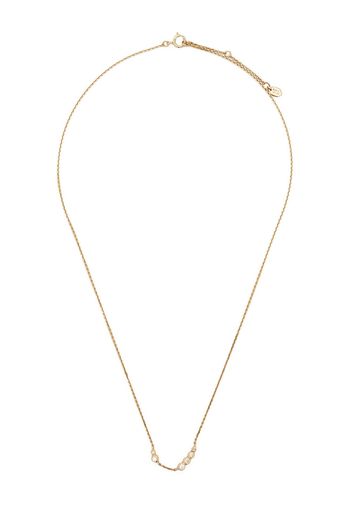 Maria Black 14kt yellow gold Mae diamond necklace