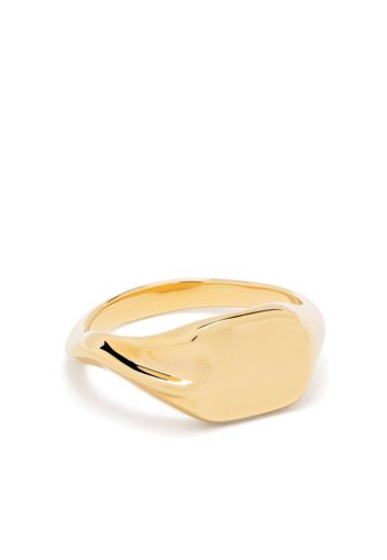 Maria Black Edan sculpted signet ring - Gold