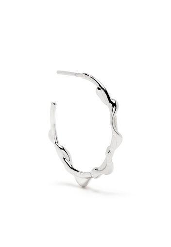 Maria Black Nuri 25 Hoop earring - Silber