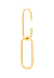 Maria Black 'Oval Link' Ohrring - Metallisch