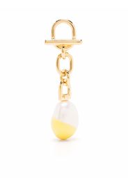 Maria Black Mango freshwater pearl earring - Gold