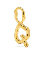 Maria Black Fluent Letter Q pendant - Gold