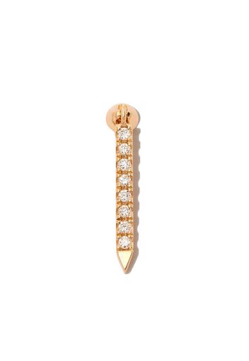 Maria Tash MTASH 18K YG 11MM DIA ETERNITY BAR CHRM - Gold