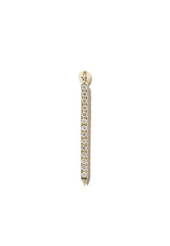 Maria Tash MTASH 18K YG 18MM DIA ETERNITY BAR CHRM - 35496 YELLOW GOLD