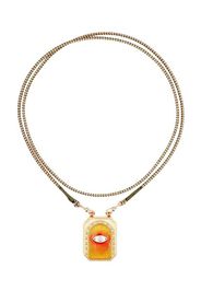 Marie Lichtenberg 18kt yellow gold Eye Protect multi-stone necklace