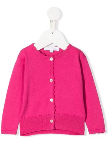 Mariella Ferrari Cardigan aus Feinstrick - Rosa