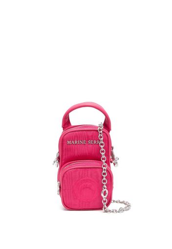 Marine Serre Mini-Tasche - Rosa